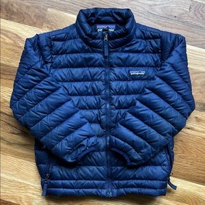 Patagonia Kids Blue Puffer Jacket